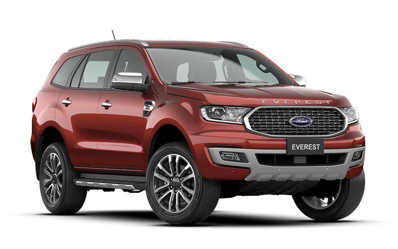 Ford Everest - Màu Đỏ